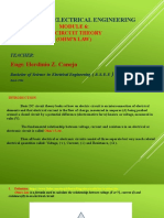 Elementary Electrical Engineering - MODULE 6 - Ohms Law