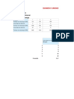 Data Examen II Unidad