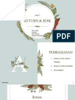 Return & Risk - Kelompok 5