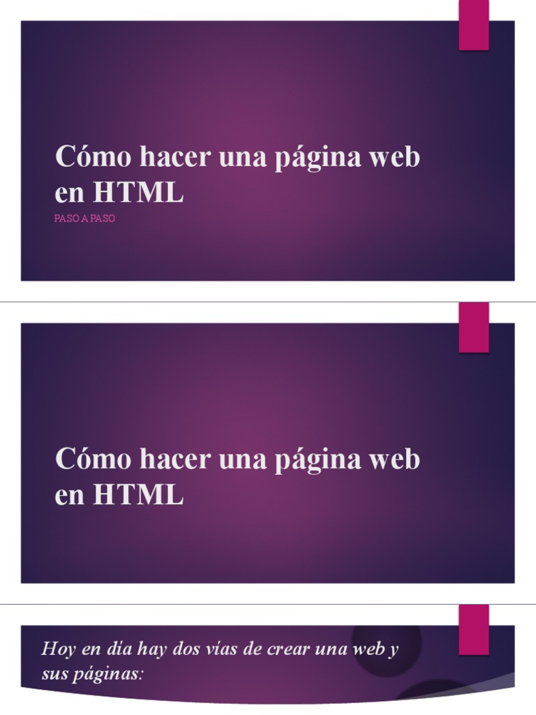 Guía Básica de HTML para Principiantes | PDF | HTML | Página web