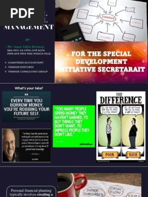 Personal Financial Management