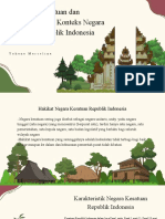 Dinamika Persatuan Dan Kesatuan Dalam Konteks Negara Kesatuan Republik Indonesia