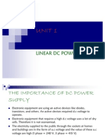 Unit 1 Dc Power Supply