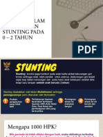 1000 HPK Dalam Pencegahan Stunting Pada Masa 0-2 Tahun