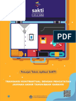 A. Juknis Transaksi Kontraktual Dengan Pencatatan Jaminan Akhir Tahun Atau Bank Garansi