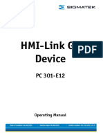 HMI Link G2 Device PC 301 E12 Eng