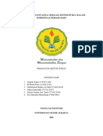 Kelompok 1 - Pelaksanaan Pancasila Sebagai Sistem Etika Dalam Kehidupan Sehari-Hari