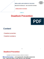 Unit 4 - Deadlock Prevention