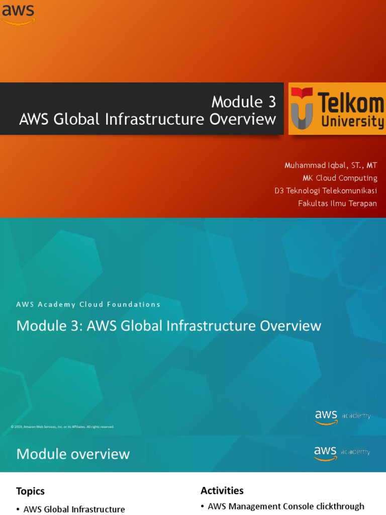 AWS Module 3 | Download Free PDF | Amazon Web Services | Data Center
