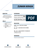 Zunain Kirash: Objective Experience