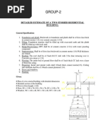 Group-2: Detailed Estimate of A Two Storied Residential Building