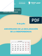 09 Jul Aniv Declaracion Independencia