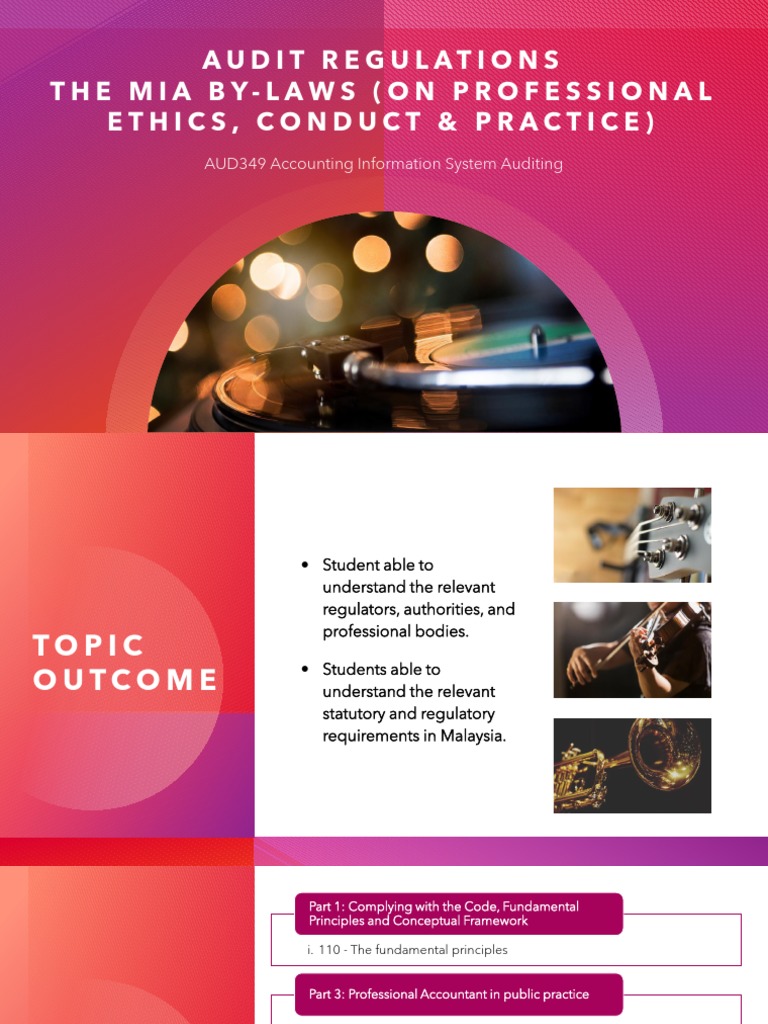 Topic 2 MIA by Law PDF Financial Audit Audit