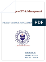 Book Management System Project