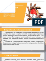 Ketahanan Nasional - Kelompok 9 - PKN B