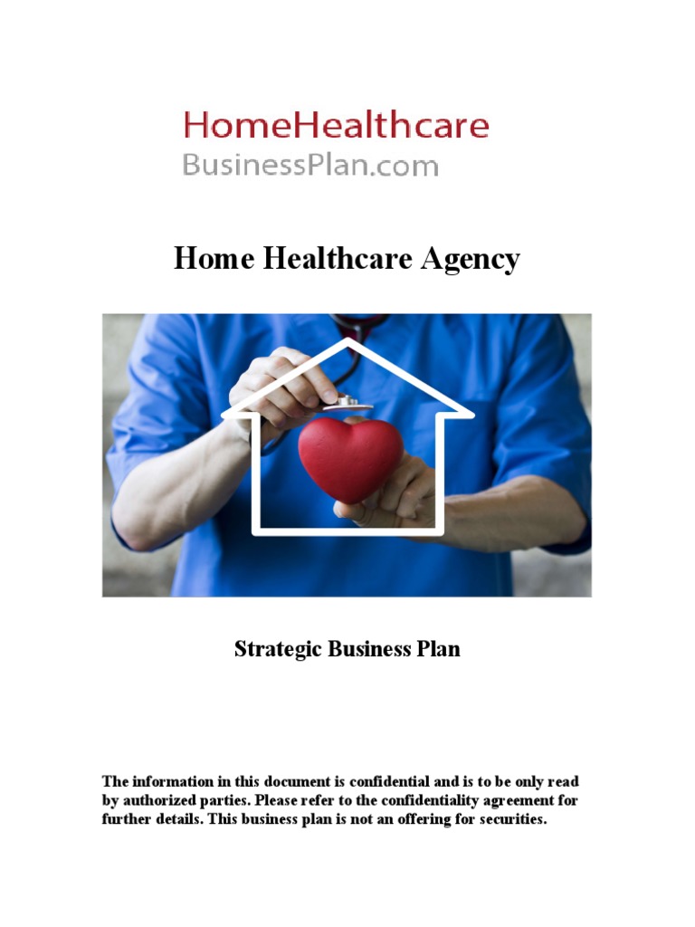 how to write a business plan for home healthcare agency