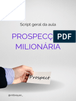 Script geral para prospecção milionária por anúncios online