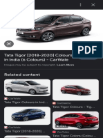 Tata Tigor Colours - Google Search