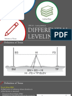 Differential Leveling