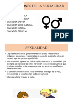 Dimensiones de La Sexualidad