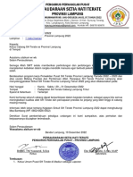 Surat Dan Ketentuan Sirkuit SH Terate Provinsi Lampung 2022
