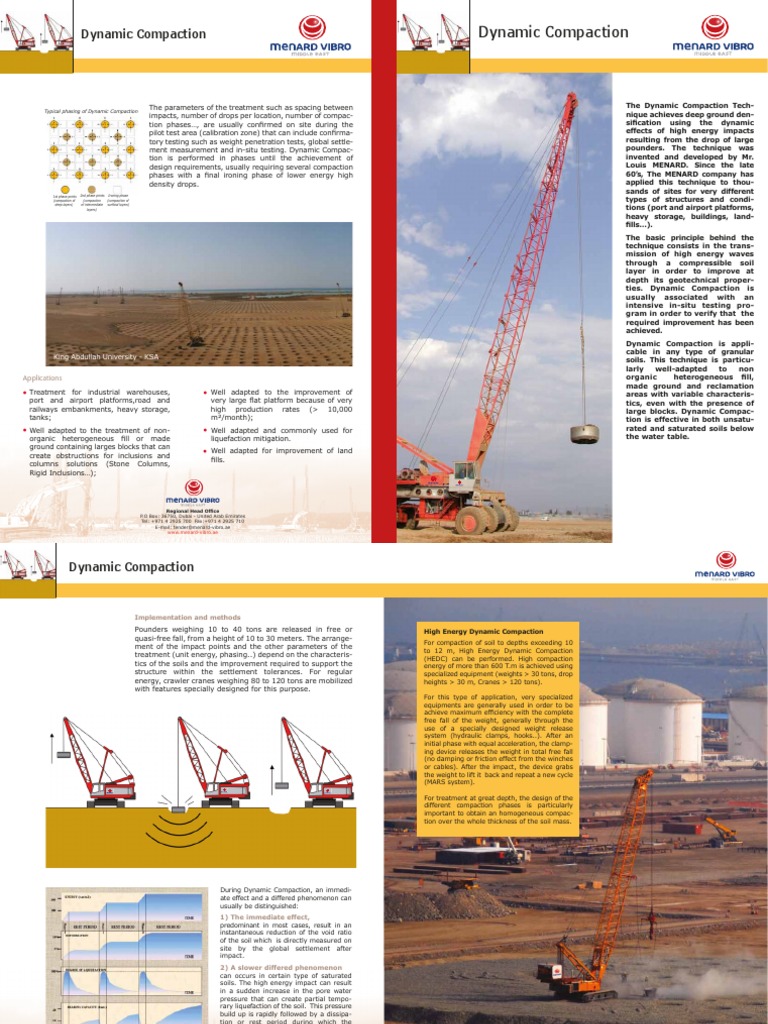 1 Dynamic Compaction PDF Earth Sciences Nature