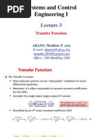 Week 2 - L3 - Transfer Function and Poles Zeros