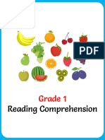 Reading Comprehension For Grade 1 Exercise 21