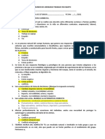 Ultimo Examen de Liderazgo