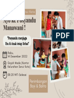 Posyandu Manawani Desember 2022