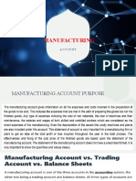 Manufacturing Account