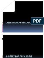 Laser Therapy in Glaucoma