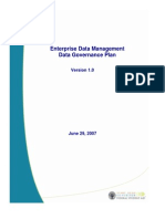 Data Governance Plan