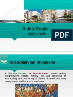 The Effects of Scandinavian Invasions on Middle English