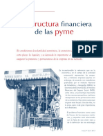 La Estructura Financiera de Las Pyme [Mario de Agüero Aguirre] [Emprendedores Unam]
