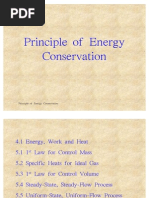 Principle of Energy Conservation