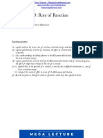 Chapter 9 Rate of Reaction