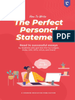 Crimson Education US How To Write The Perfect Personal Statement