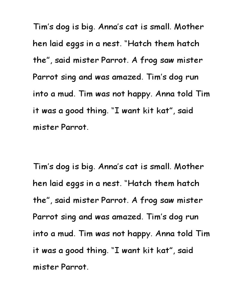 Reading Kindergarten PDF