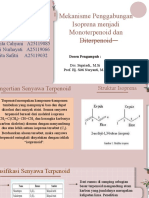Mekanisme Penggabungan Isoprena Menjadi Monoterpenoid