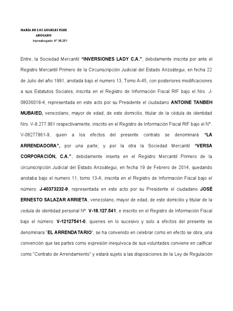 Contrato versa p1 45 46 2 pdf seguro da os y perjuicios