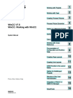 WinCC V7.5 WinCC: Working With WinCC