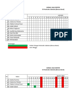 JADWAL JAGA DOKTER Poskesdes PKM Singgani