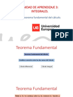 Tema 2. El Teorema Funamental Del Cálculo