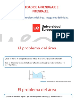 Tema 1. El Problema Del Area - Integrales Definidas