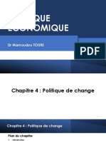 Chapit 4 Politique de Change