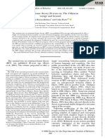 J Exper Analysis Behavior - 2022 - Barnes Holmes - Relational Frame Theory 20 Years On The Odysseus Voyage and Beyond