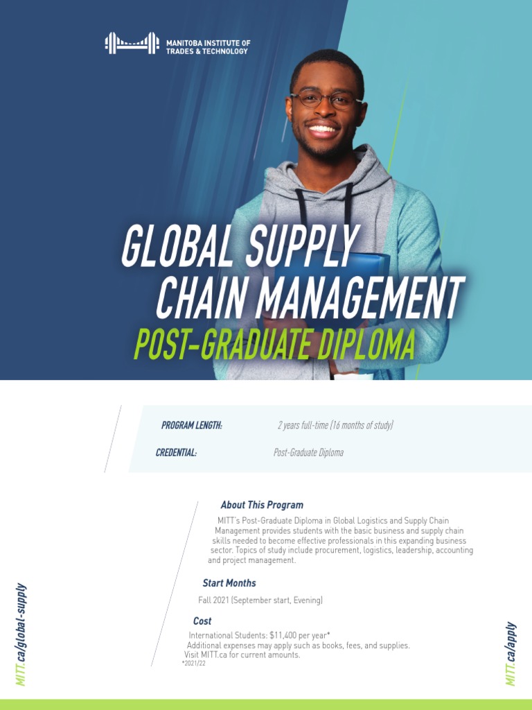 MITT Global Supply Chain Management PG Program | PDF | Postgraduate ...