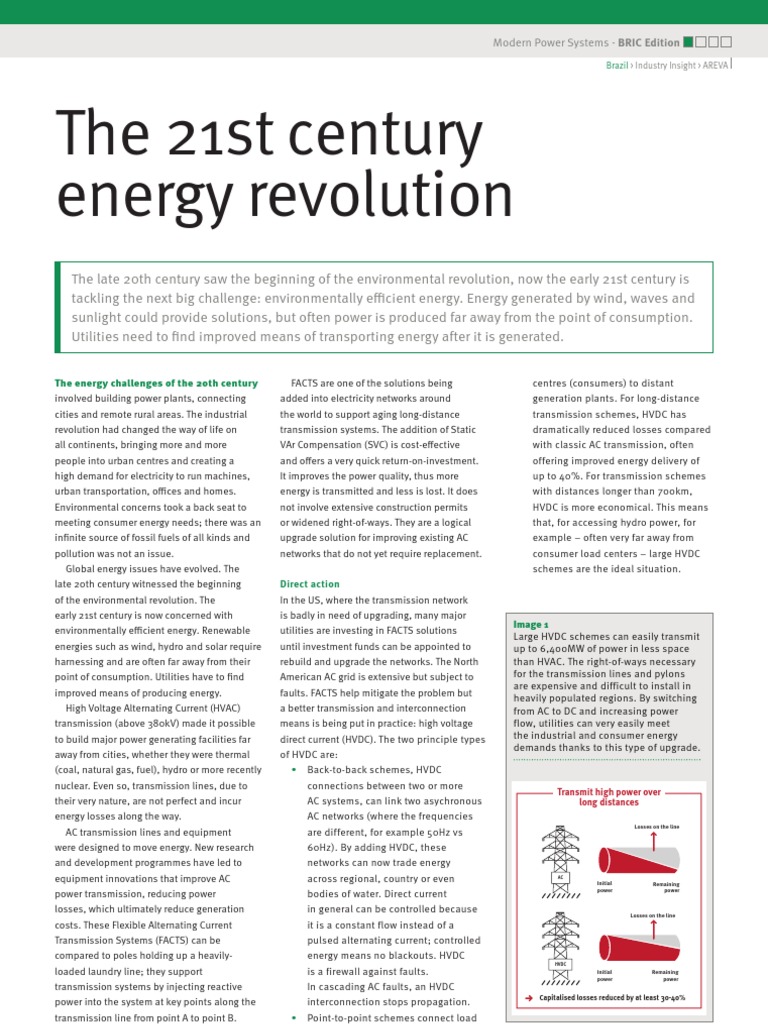Efficient Energy Transmission Solutions | PDF | High Voltage Direct ...