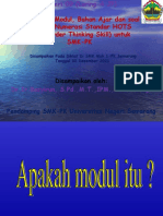 1-Merancang Modul, Bahan Ajar Dan Soal Literasi-Numerasi Standar HOTS (High Order Thinking Skill) Untuk SMK-PK